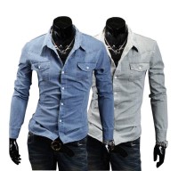 CAMISA JEANS FINA